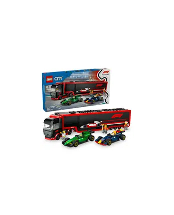 LEGO CITY F1 Ciezarowka z bolidam 60445