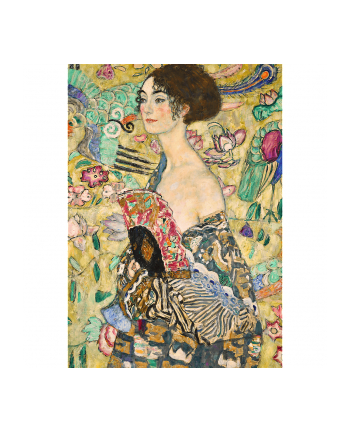 trefl PUZZLE 1000 ArtColl Dama z wachlarzem 10925