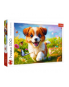 trefl PUZZLE 500 Wesoły piesek 37524 - nr 4