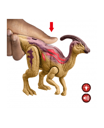 mattel JW dino ryczący Parasaurolophus HTK75 92373