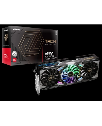 asrock Karta graficzna Radeon RX 9070 XT Taichi 16GB