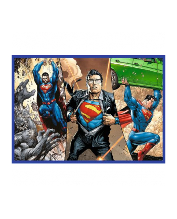 trefl PUZZLE 4x250 Odwaga Supermana / Warner 13340