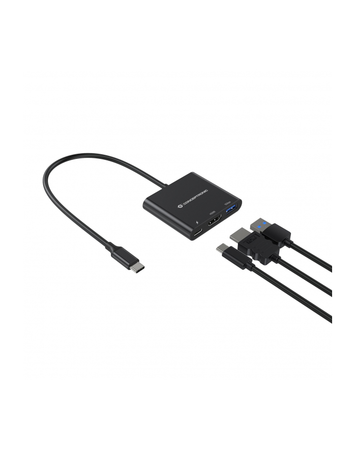 Conceptronic DONN01B 3-in-1 USB 3.2 Docking główny