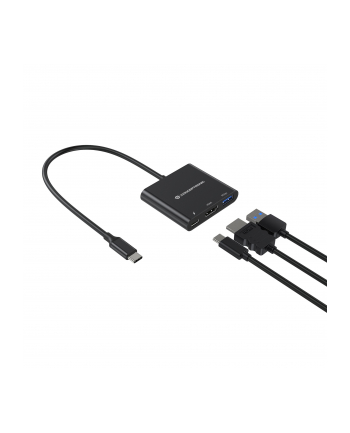 Conceptronic DONN01B 3-in-1 USB 3.2 Docking
