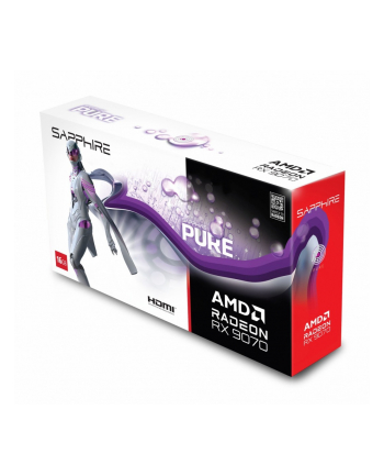 sapphire technology Karta graficzna Radeon RX 9070 PURE 16GB OC GDDR6 256bit 2DP/2HDMI