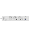InLine 3 portowa z szybkim ładowaniem na USB - 1.5m - biała (16491) - nr 7