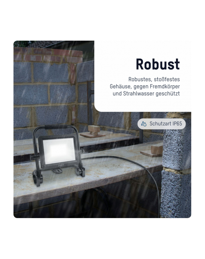 Ansmann Reflektor Roboczy Fl150W-Ac 1600-0629 Eek E A G 150 W 18000 Lm Białe Światło Dzienne Fl150Wac główny