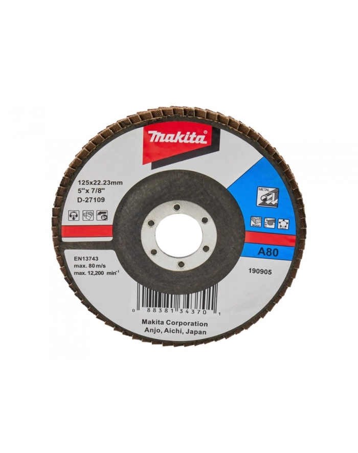 Makita Faecherschleifscheibe 125mm A80 główny