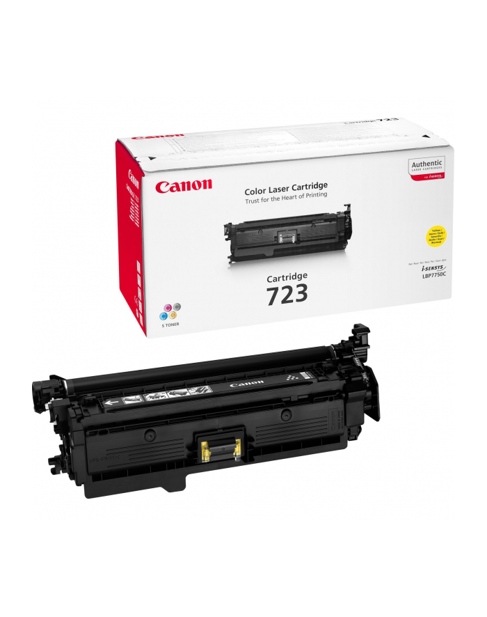 Toner Canon Yellow CLBP723 dla LBP 7750 (5.000str) - żółty główny