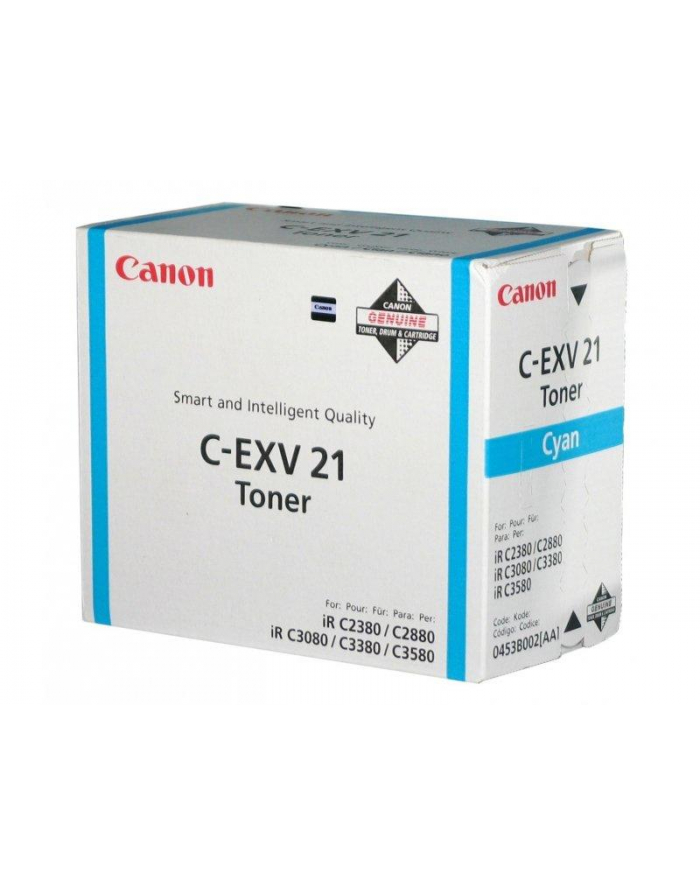 Toner Canon C-EXV 21 Cyan (1szt. w opakowaniu) - 14.000 kopi główny