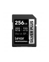 Lexar SDXC 256GB Professional SILVER Plus UHS-I U3 A2 4K V30 - nr 12