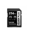 Lexar SDXC 256GB Professional SILVER Plus UHS-I U3 A2 4K V30 - nr 1