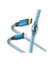 Hama Reflected USB-C - Lightning 1,5m niebieski (201561) - nr 1