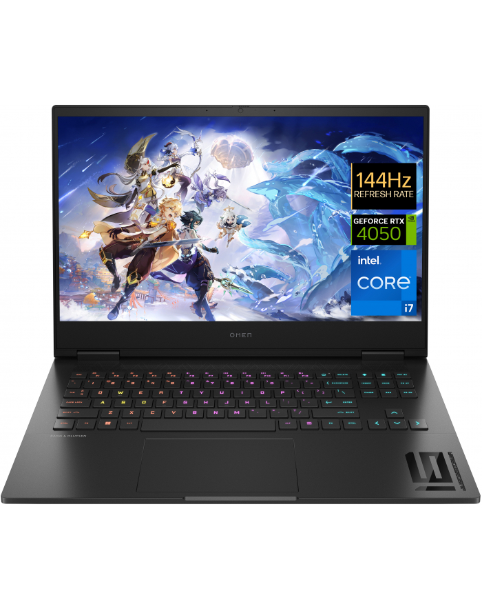 HP Omen 16-wd0008nw - Core i5-13420H | 16,1''-FHD-144Hz | 16GB | 512GB | noOs | RTX4050 główny