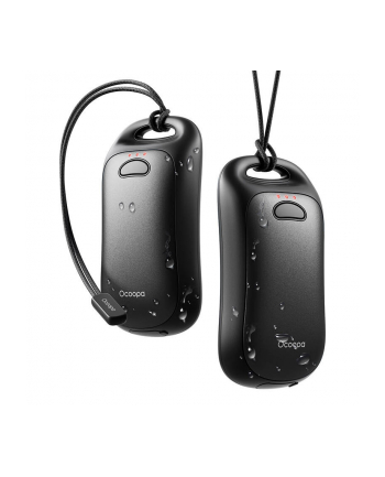 Ocoopa UT4 Urban, 2x 3000 mAh, do 2*9h, 10W, IP45, czarny Elektroniczny ogrzewacz do rąk, dłoni nr 1
