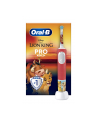 Oral-B Vitality Pro D103 Kids 3+ Lion King czerwony Rodzaj: rotacyjna | Oscylacyjno-rotacyjne: | Zasilanie: akumulatorowe | Akcesoria: - nr 1