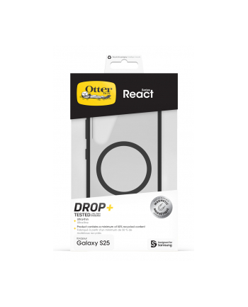 Samsung React Magnet Galaxy S25 black crystal
