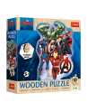 Puzzle drewniane 50el konturowe Przygody Avengers. Marvel Avengers 20256 Trefl - nr 1