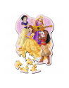 Puzzle drewniane 50el konturowe Urocze Księżniczki. Princess 20257 Trefl - nr 2