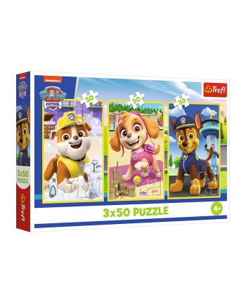 Puzzle 3x50el Nasze pieski. Psi Patrol PAW PATROL 34878 Trefl