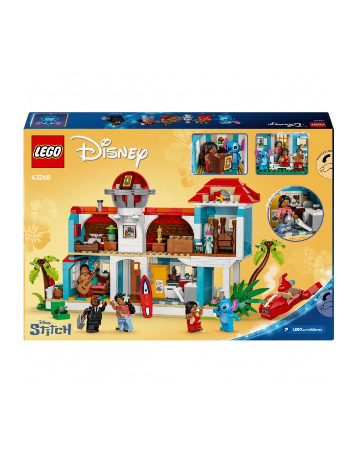 LEGO Disney 43268 Domek na plaży Lilo i Sticha główny
