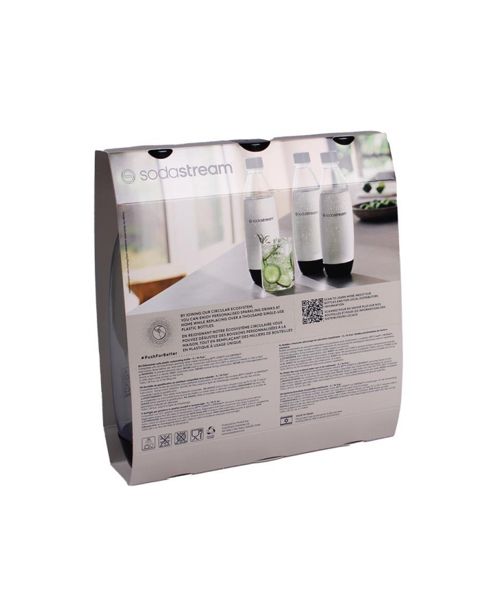 Butelki do saturatora sodastream 3x butelka 1l główny