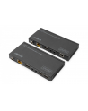 digitus Przedłużacz/Extender KVM HDMI+USB HDBaseT 70m 4K30Hz HDCP 2.2 PoC (Power over Cable) audio IR zestaw - nr 18