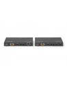 digitus Przedłużacz/Extender KVM HDMI+USB HDBaseT 70m 4K30Hz HDCP 2.2 PoC (Power over Cable) audio IR zestaw - nr 20