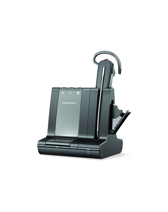 poly Zestaw słuchawkowy Savi 8245 z certyfikatem Microsoft Teams DECT 1880-1900 MHz USB-A  + D200 główny