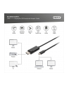 digitus Kabel adapter USB Typ C/DisplayPort dwukierunkowy 8K 30Hz 2m - nr 11