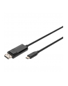digitus Kabel adapter USB Typ C/DisplayPort dwukierunkowy 8K 30Hz 2m - nr 9