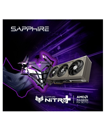 sapphire technology Karta graficzna Radeon RX 9070 NITRO+ 16GB OC GDDR6 256bit 2DP/2HDMI nr 2