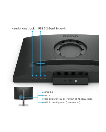 benq Monitor 24 cale RD240Q WQXGA 5ms/IPS/1200:1/HDMI/DP