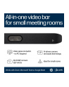 Soundbar wideo Poly Studio X32 All-In-One AVB EMEA-INTL A3SV5AA#ABB - nr 23