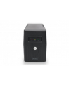 digitus UPS Line-Ineractive LED BASIC, 600VA/360W, 1x12V/7Ah, AVR, 2x Schuko CEE 7/3 - nr 7