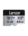 Lexar 64GB microSDXC Professional SILVER Plus UHS-I A2 V30 U3 (LMSSIPL064GBNANG) - nr 3