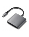 Satechi 4 Port USB-C Hub PD - aluminiowy hub USB-C (4x USB-C 10Gbps, w tym 1x 100W PD) (szary) - nr 1