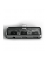 Satechi Mobile XR Hub USB-C 3.2 - mobilny adapter USB-C | 1x USB-C 100W PD | 1x USB-C DP 1.4 4K@60Hz | 1x 3.5mm audio in/out (space gray) - nr 1