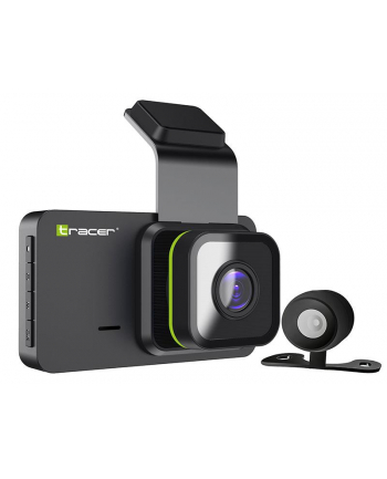 Tracer Opti 3D-WF Dual Wideorejestrator | 1920x1080 FullHD | 30 fps | Wbudowany mikrofon i głośnik | ekran 3.0'' | G-sensor | bateria 150mAh | USB-C