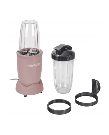 Nutribullet NB907MACL matowy różowy Moc [W]: 900 | Rodzaj dzbanka: tritan | Pojemność [l]: 0,9 | Ilość stopni prędkości: 1 | Kolor: nr 2