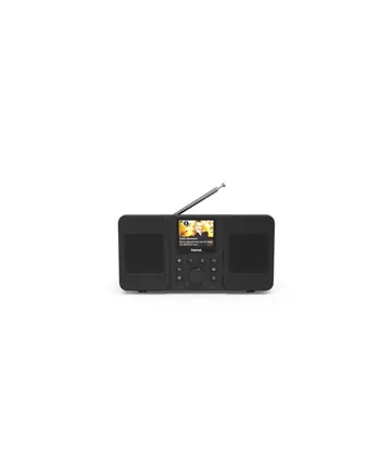 Hama DIR10 czarne radio | DAB+/Internet Radio/Bluetooth® RX/App