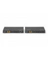 digitus Przedłużacz/Extender KVM HDMI+USB HDBaseT 70m 4K30Hz HDCP 2.2 PoC (Power over Cable) audio IR zestaw - nr 5