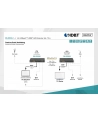 digitus Przedłużacz/Extender KVM HDMI+USB HDBaseT 70m 4K30Hz HDCP 2.2 PoC (Power over Cable) audio IR zestaw - nr 9