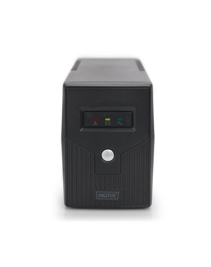 digitus UPS Line-Ineractive LED BASIC, 600VA/360W, 1x12V/7Ah, AVR, 2x Schuko CEE 7/3 główny