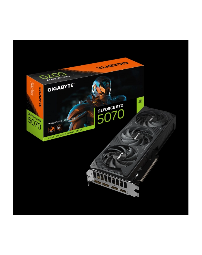 gigabyte Karta graficzna GeForce RTX 5070 WINDFO FORCE OC SFF 12G 192BIT główny