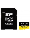 silicon power Karta pamięci microSDXC Inspire 256GB UHS-I U3 A2 V30 4K TLC - nr 1