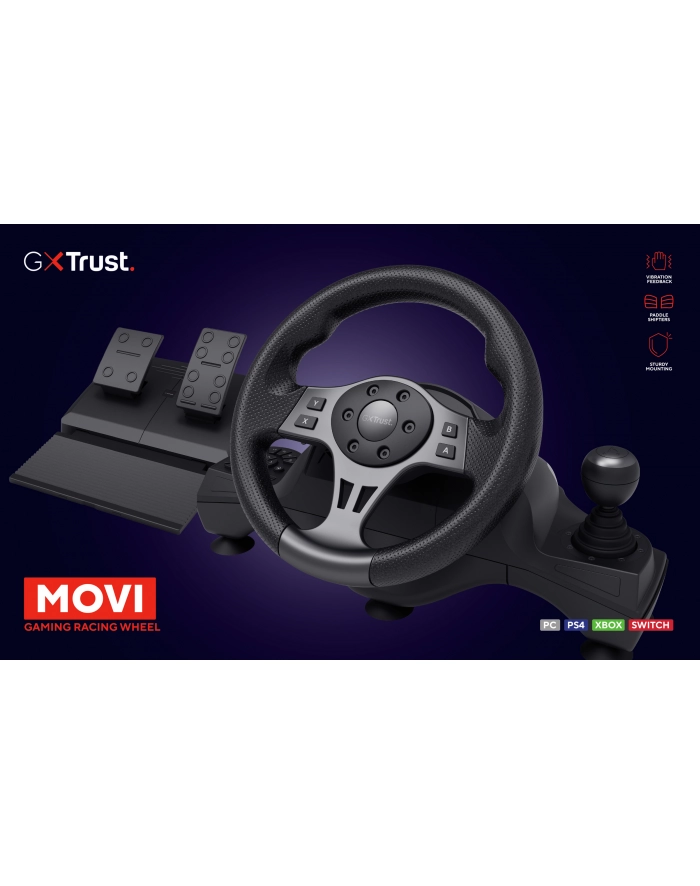 trust Kierownica wyścigowa GXT 289 MOVI główny