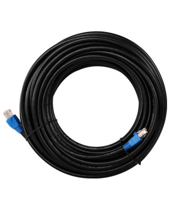 GOOBAY Kabel krosowy outdoor patchcord U / UTP kat. 6 CCA czarny 50m (94395)