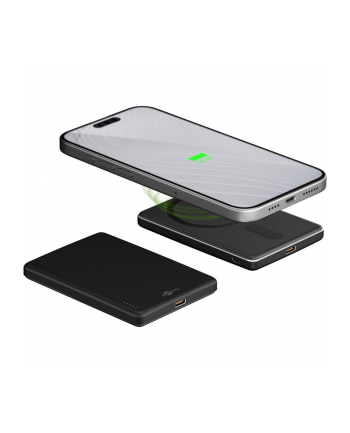 Goobay Power Bank Magsafe 15W 5000Mha Ładowanie Indukcyjne Usb-C 70182