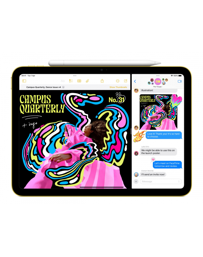 apple iPad WiFi + Cellular 11 '' 256 GB Różowy główny